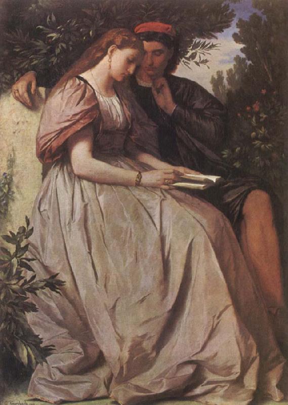 Anselm Feuerbach Paolo and Francesca China oil painting art